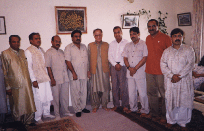Manzoor K. Hasrat, Kabeer Khan, M. Zaheer Badar, Shafiq Salimi, Ahmed_Nadeem Qasmi, Hasan ullah Huma, Yaqoob Tasvur and Saghier Jafri
